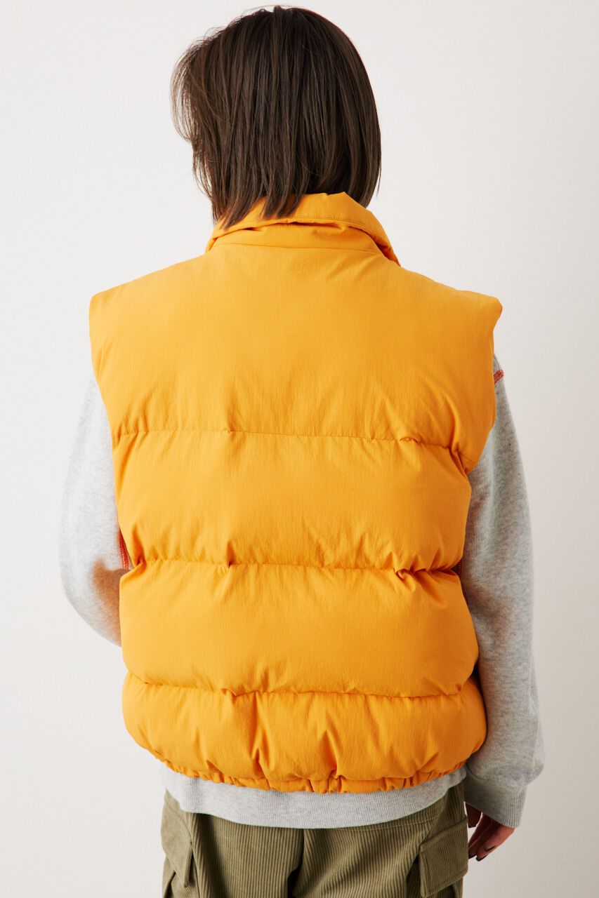 RODEO CROWNS「スタンドネック PUFF ベスト」|ダウンベスト・ベスト|