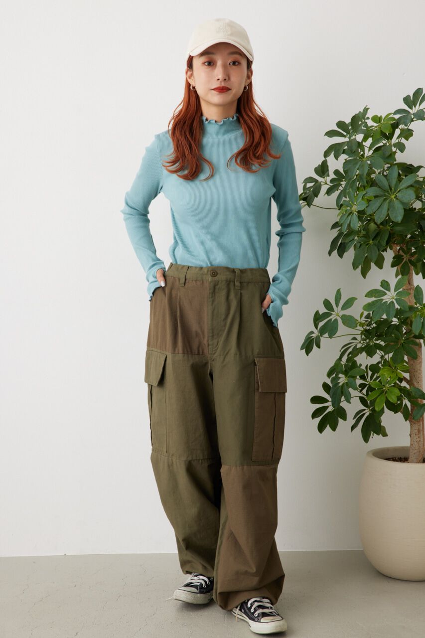 RODEO CROWNS「リブタートルトップス」|Tシャツ・カットソー|