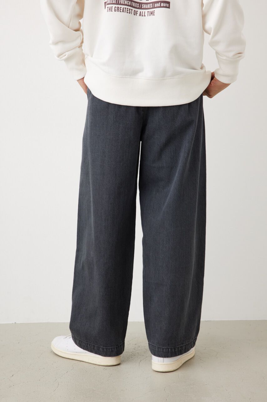 RODEO CROWNS「タックワイドデニム」|デニム|