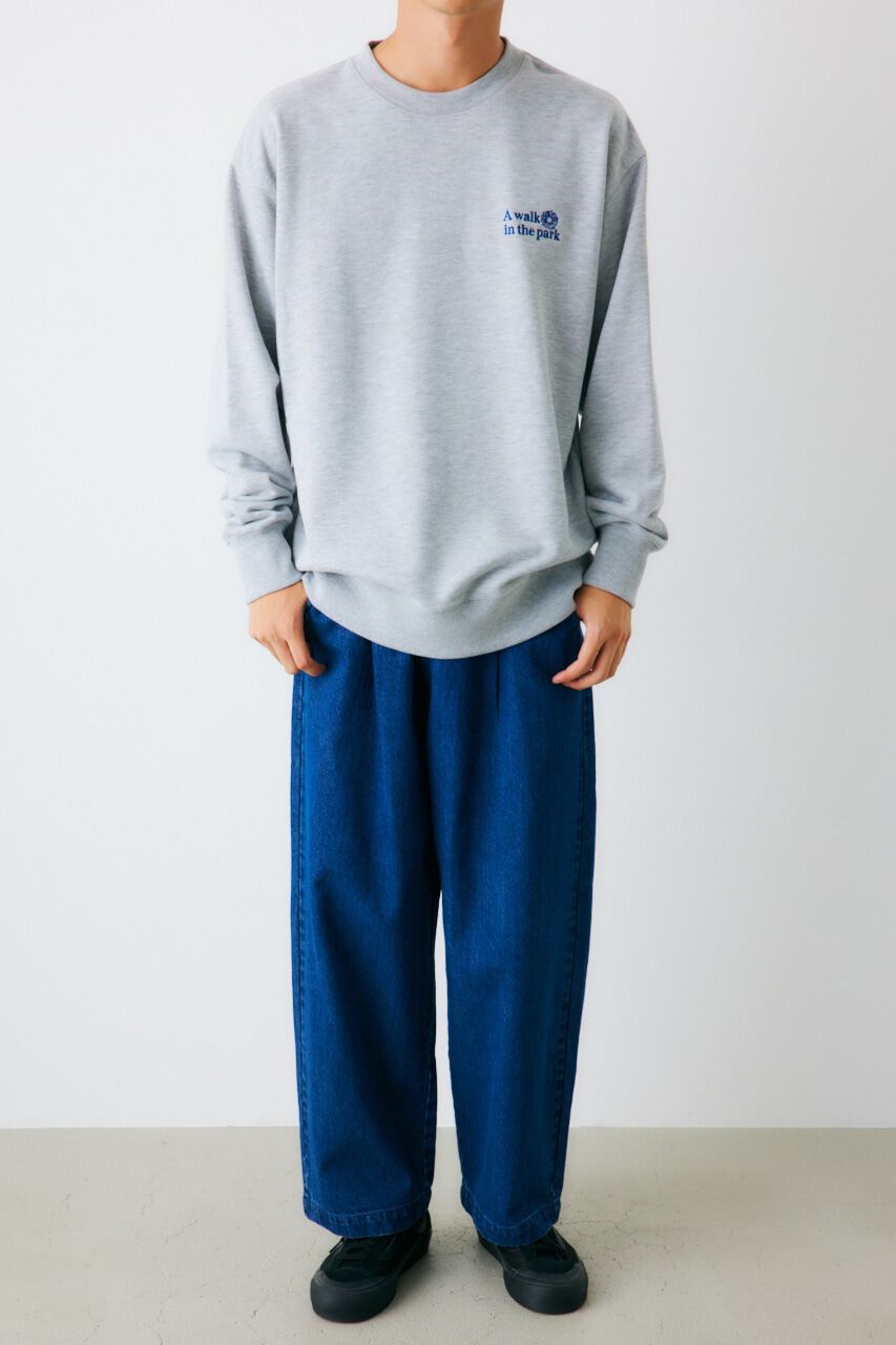 RODEO CROWNS「タックワイドデニム」|デニム|