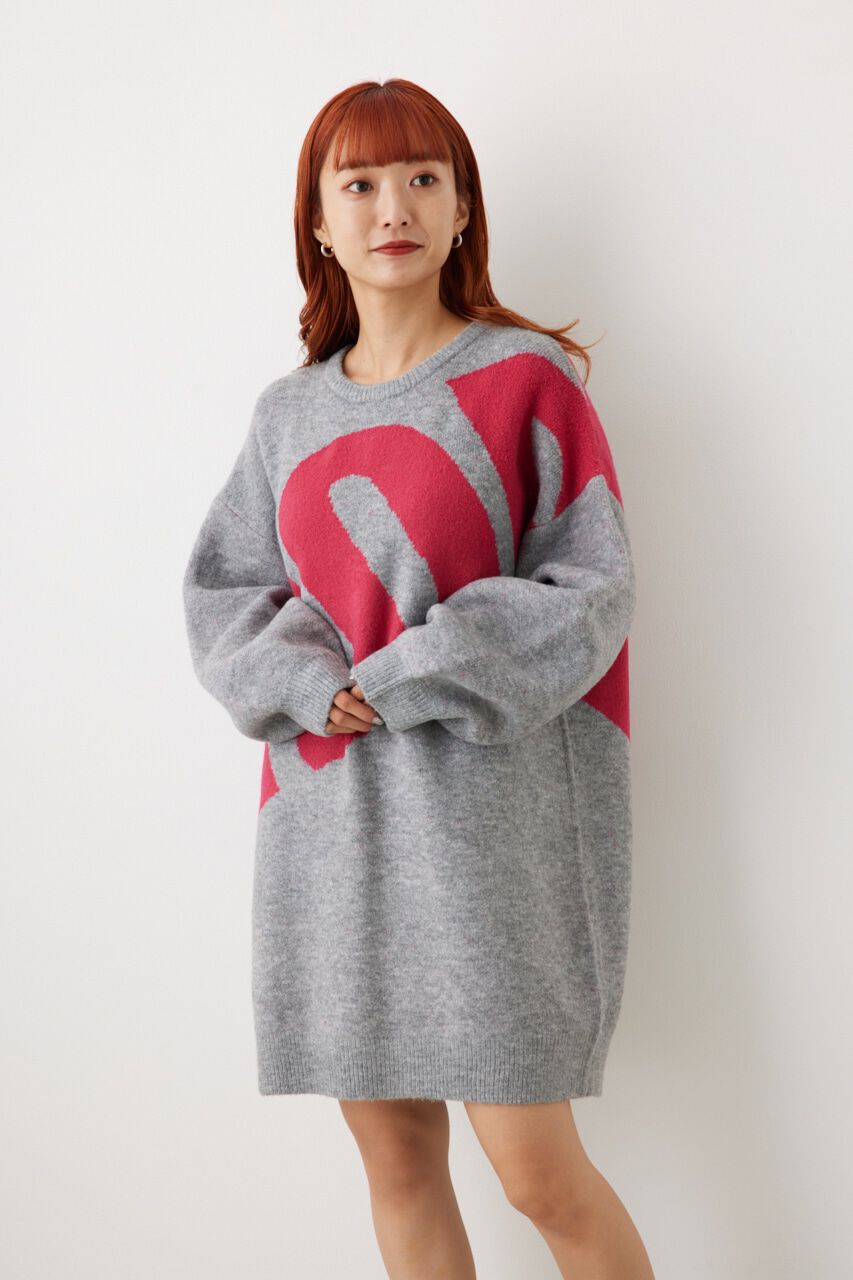 RODEO CROWNS「ブークレビッグロゴニットワンピース」|ワンピース|