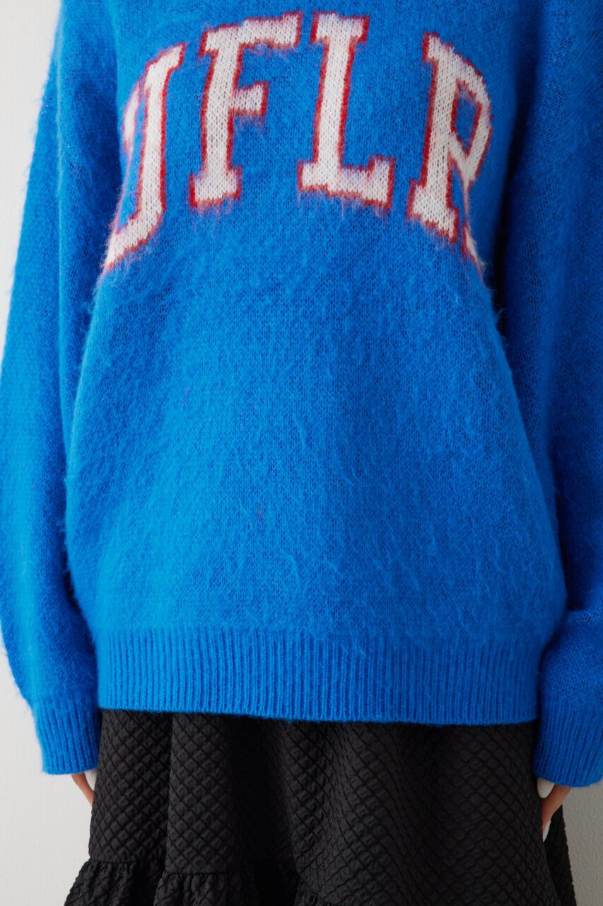 RODEO CROWNS「シャギーカレッジニットトップス」|ニット・セーター|