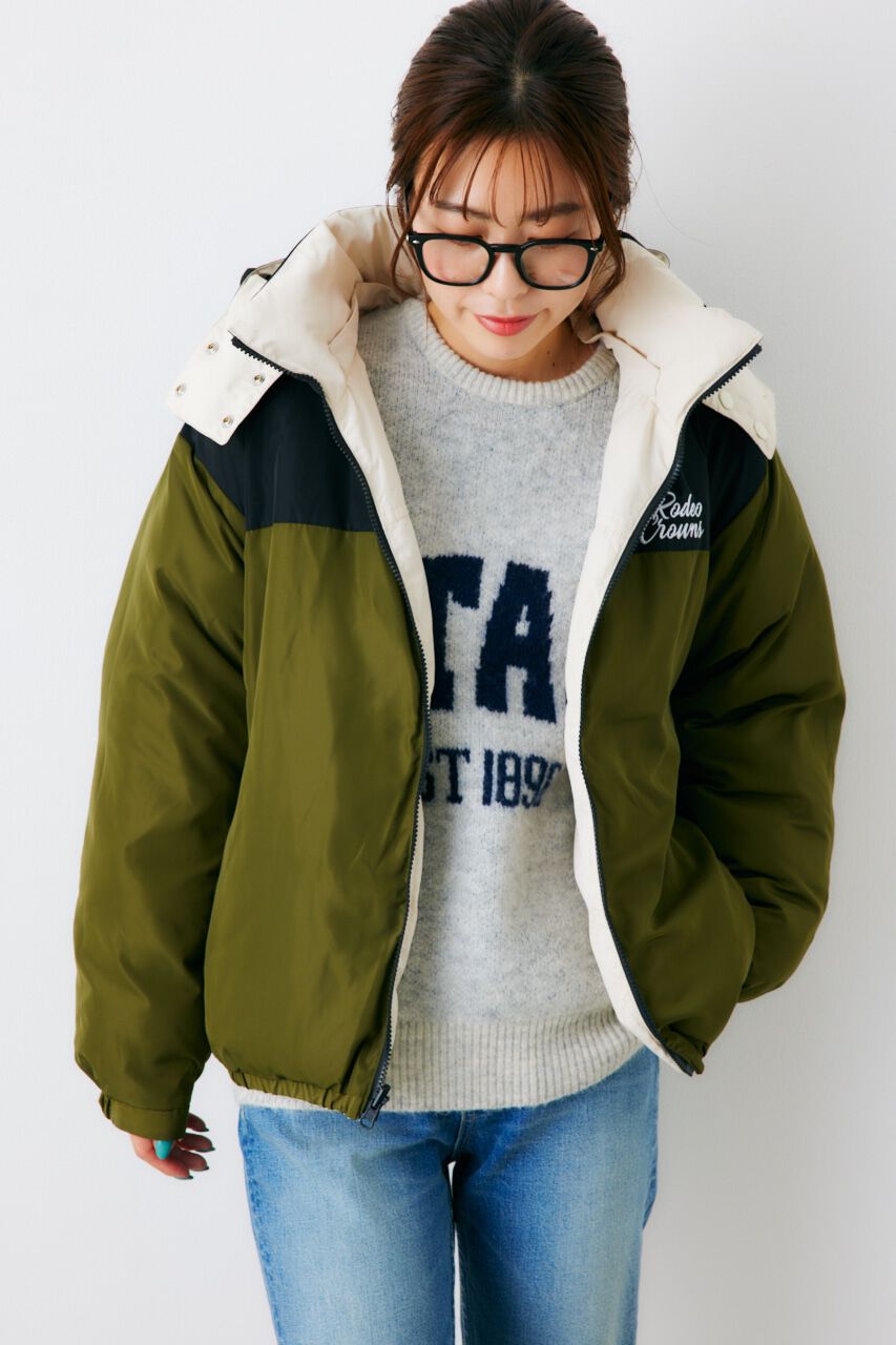 RODEO CROWNS「REVERSIBLE PUFFジャケット」|ブルゾン・スタジャン|