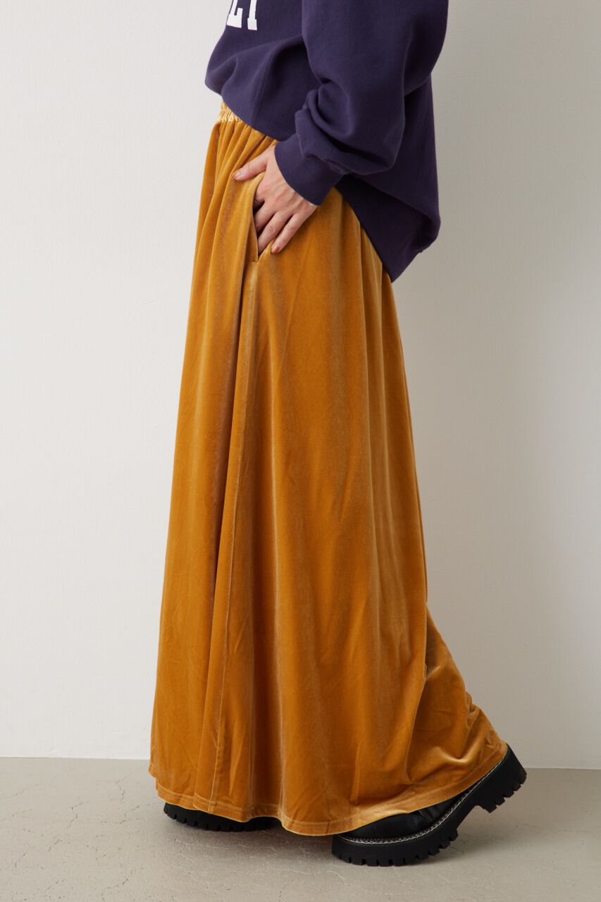 RODEO CROWNS「リラックスベロアスカート」|スカート|