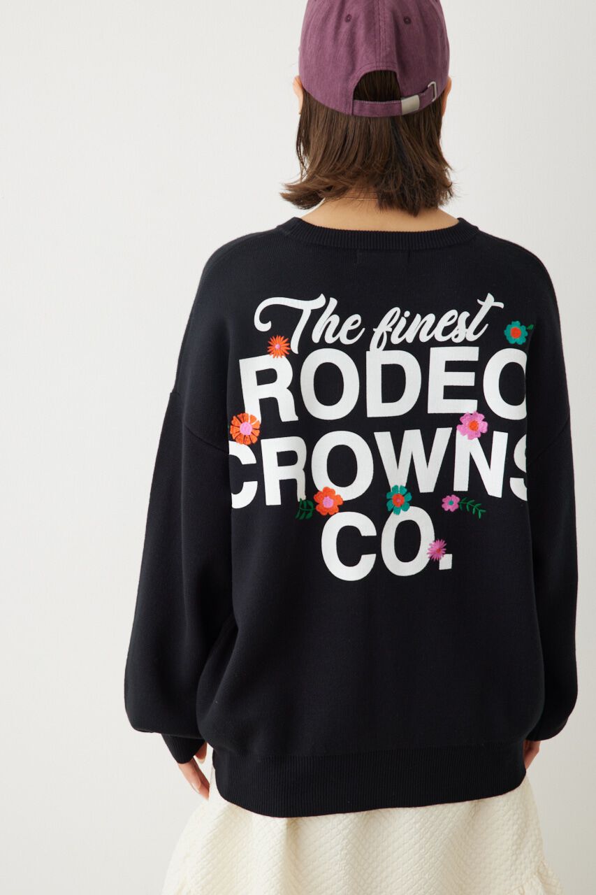 RODEO CROWNS「ブーケロゴ ニット トップス」|ニット・セーター|