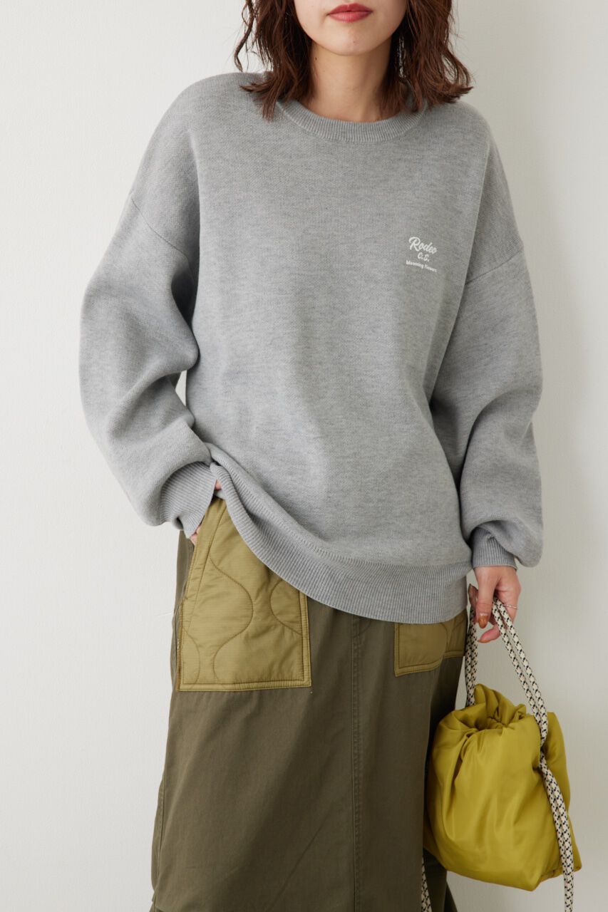 RODEO CROWNS「ブーケロゴ ニット トップス」|ニット・セーター|