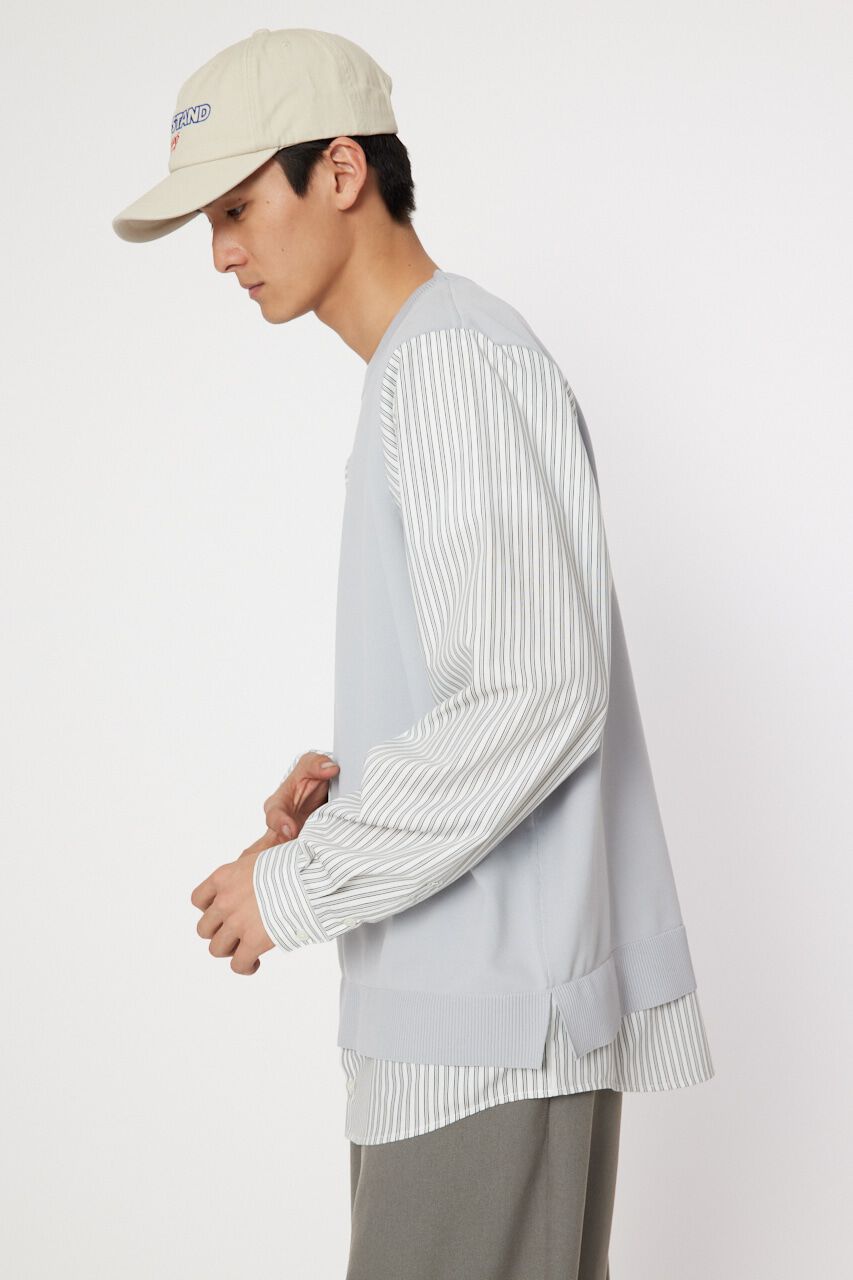 RODEO CROWNS「シャツコンビニット」|ニット・セーター|