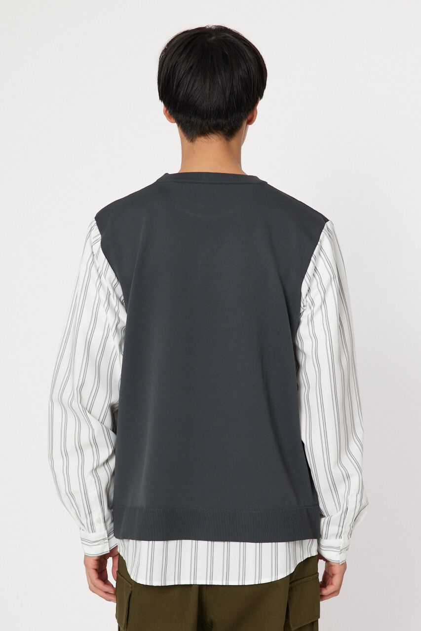 RODEO CROWNS「シャツコンビニット」|ニット・セーター|