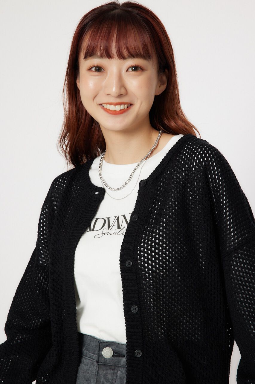 RODEO CROWNS「2WAYメッシュニットセット」|カーディガン|