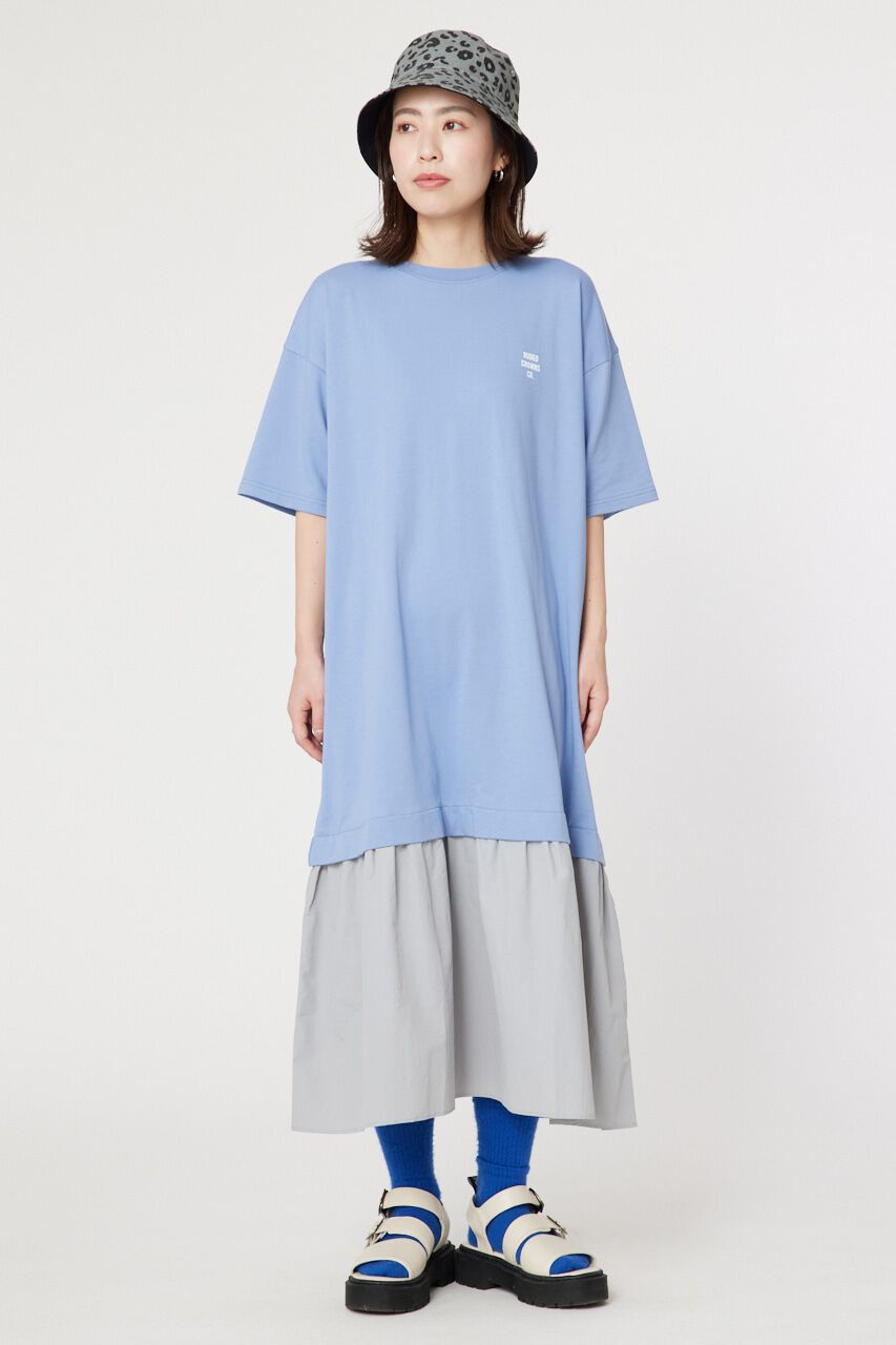 RODEO CROWNS「BACK LOGO ドッキングワンピース」|ワンピース|