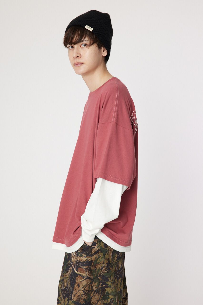 RODEO CROWNS「ロゴレイヤードL/S Tシャツ」|Tシャツ・カットソー|