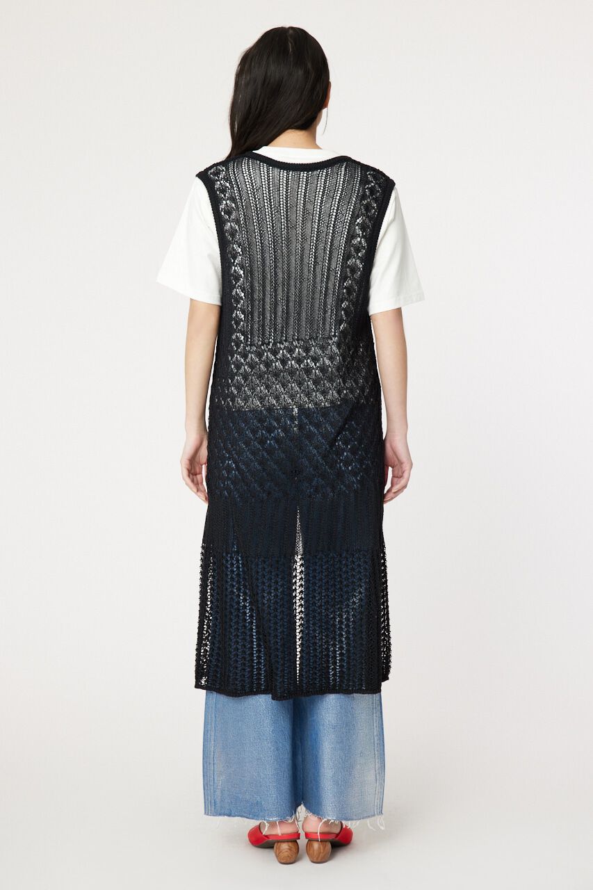 RODEO CROWNS「ニットロングジレ」|ニット・セーター|