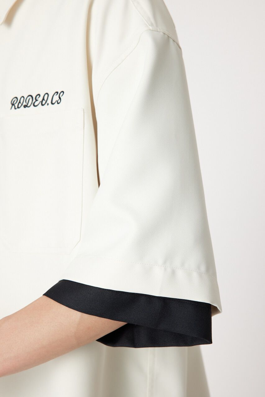 RODEO CROWNS「レイヤードオーバーシャツ」|シャツ・ブラウス|