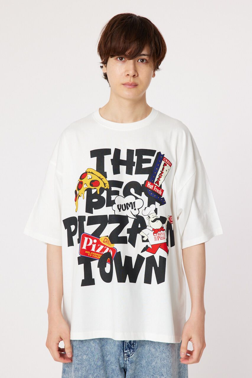 RODEO CROWNS「PIZZA TOWN Tシャツ」|Tシャツ・カットソー|