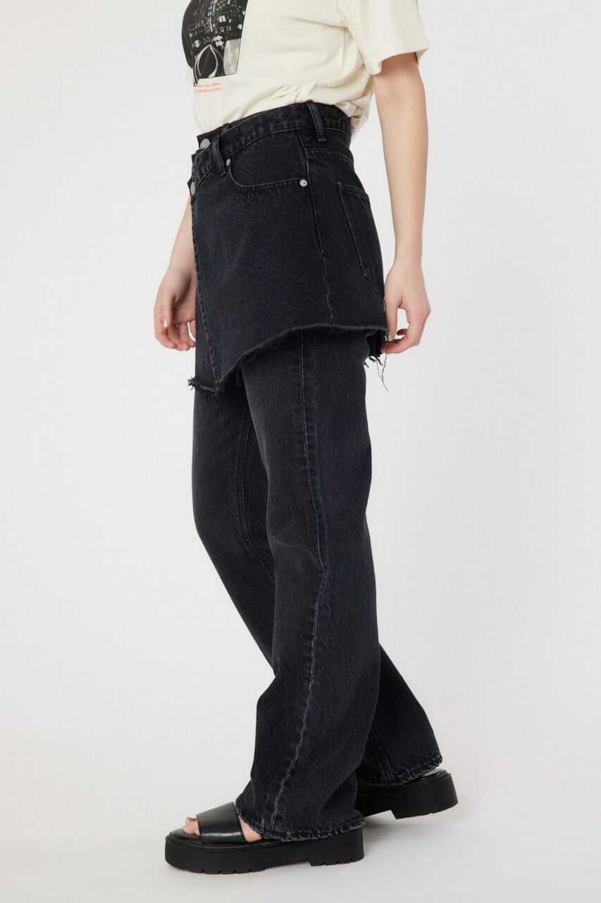 RODEO CROWNS「レイヤードラップデニム」|デニム|