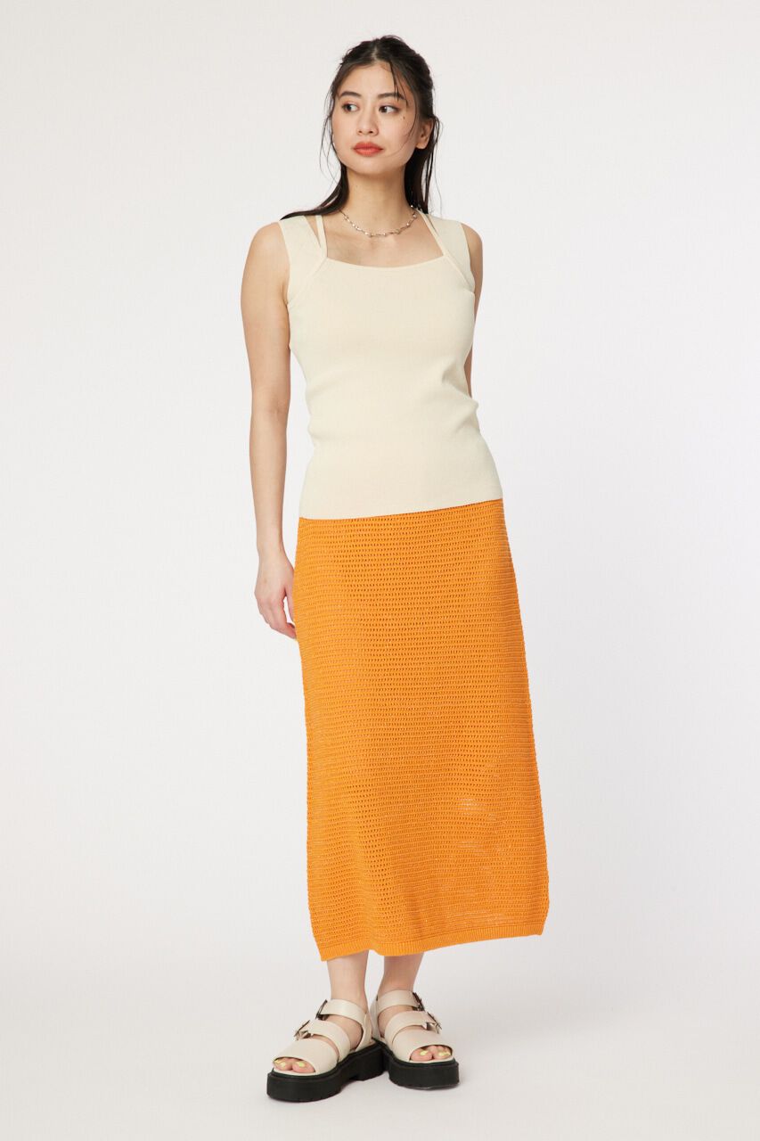 RODEO CROWNS「メッシュナロースカート」|スカート|