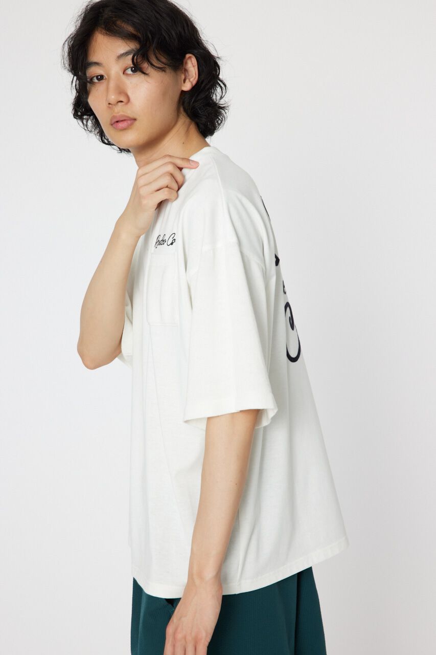 RODEO CROWNS「メンズドッキングロゴニットTシャツ」|ニット・セーター|