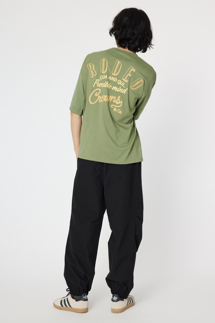 RODEO CROWNS「メンズドッキングロゴニットTシャツ」|ニット・セーター|