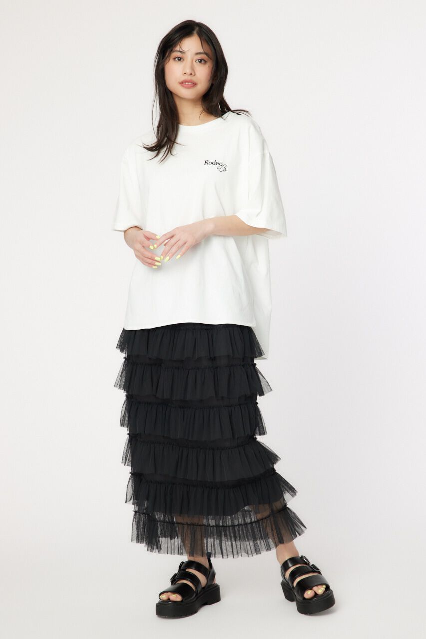 RODEO CROWNS「パッチワークパターンアップリケ Tシャツ」|Tシャツ・カットソー|