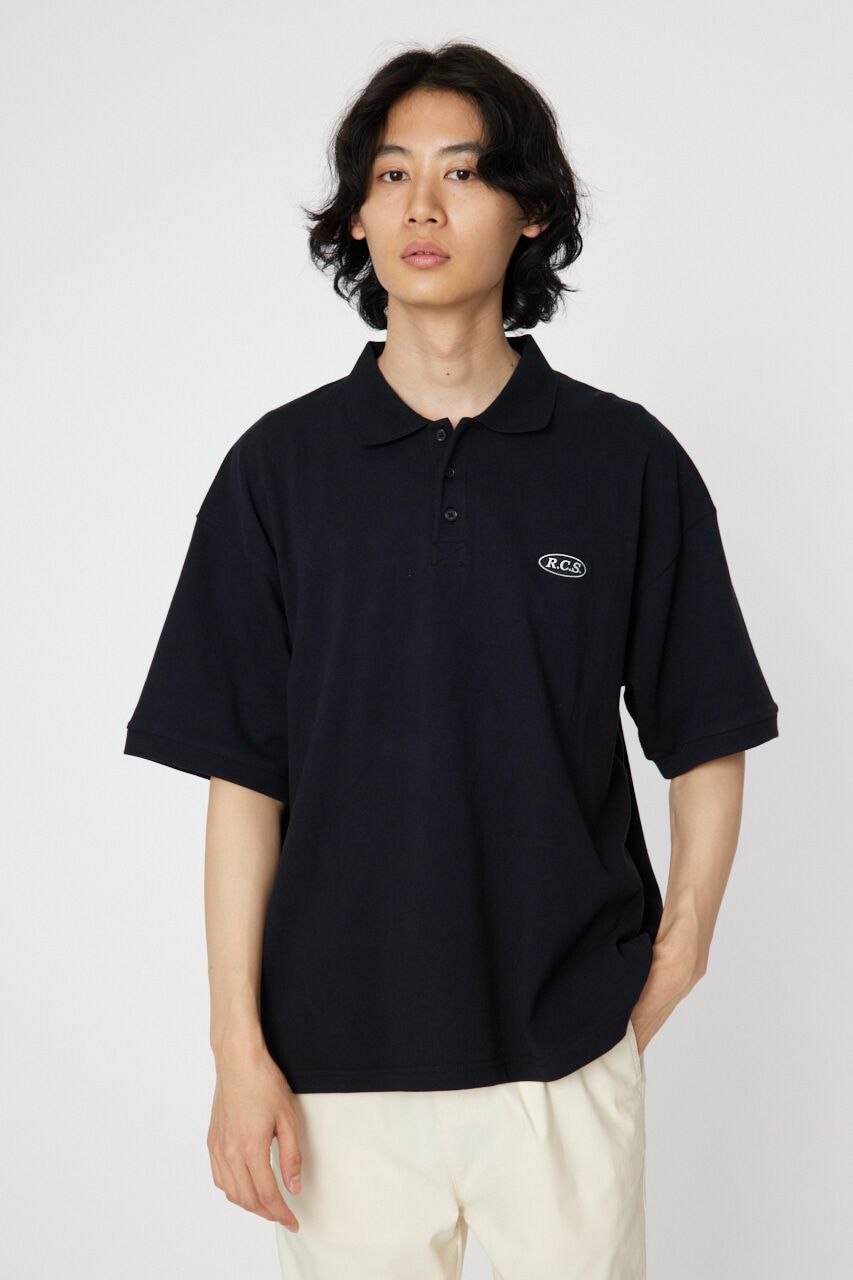 RODEO CROWNS「BIGロゴポロシャツ」|Tシャツ・カットソー|BLK