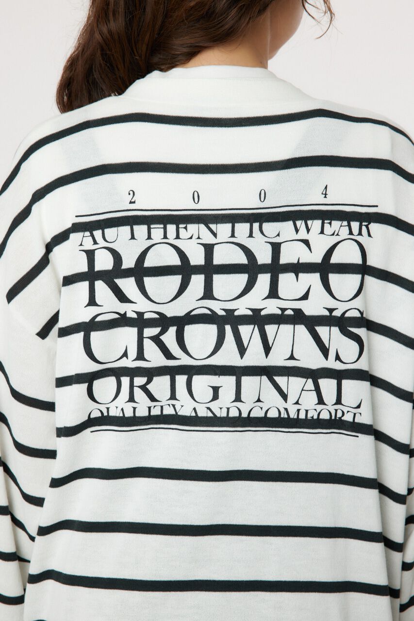 RODEO CROWNS「RCS LOGOニットトッパー」|カーディガン|