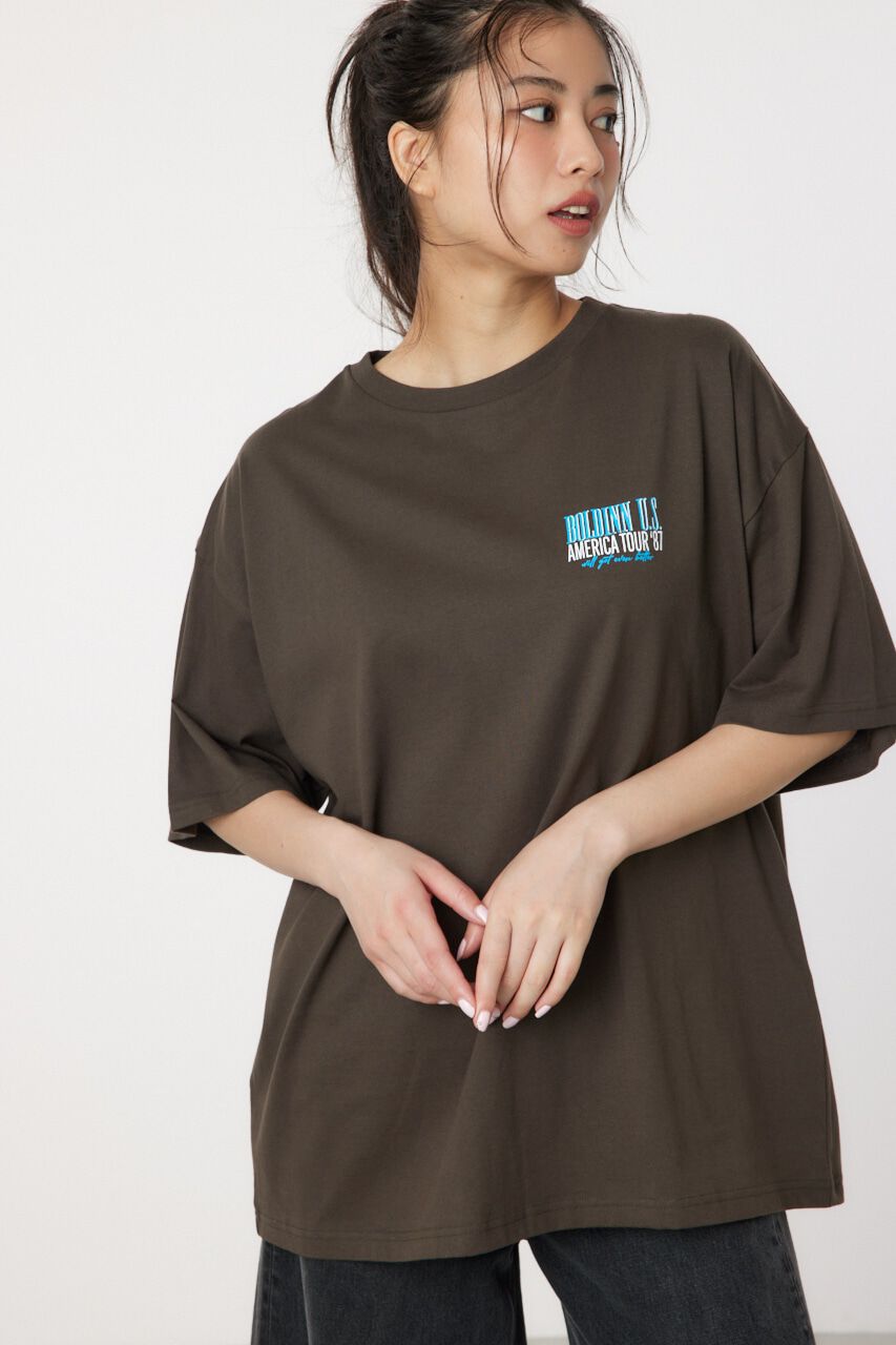 RODEO CROWNS「TOURS 5分袖トップス」|Tシャツ・カットソー|C.GRY