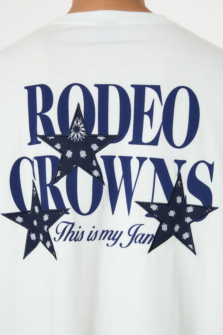 RODEO CROWNS「バンダナスターアップリケ Tシャツ」|Tシャツ・カットソー|