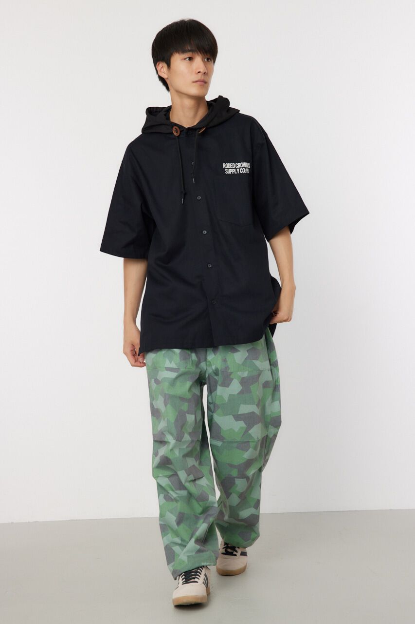 RODEO CROWNS「Jersey hooded shirt」|シャツ・ブラウス|