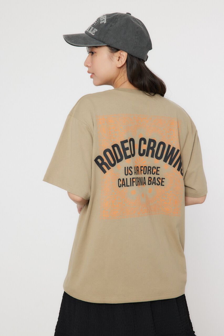 RODEO CROWNS「RC BASEバンダナプリントTシャツ」|Tシャツ・カットソー|