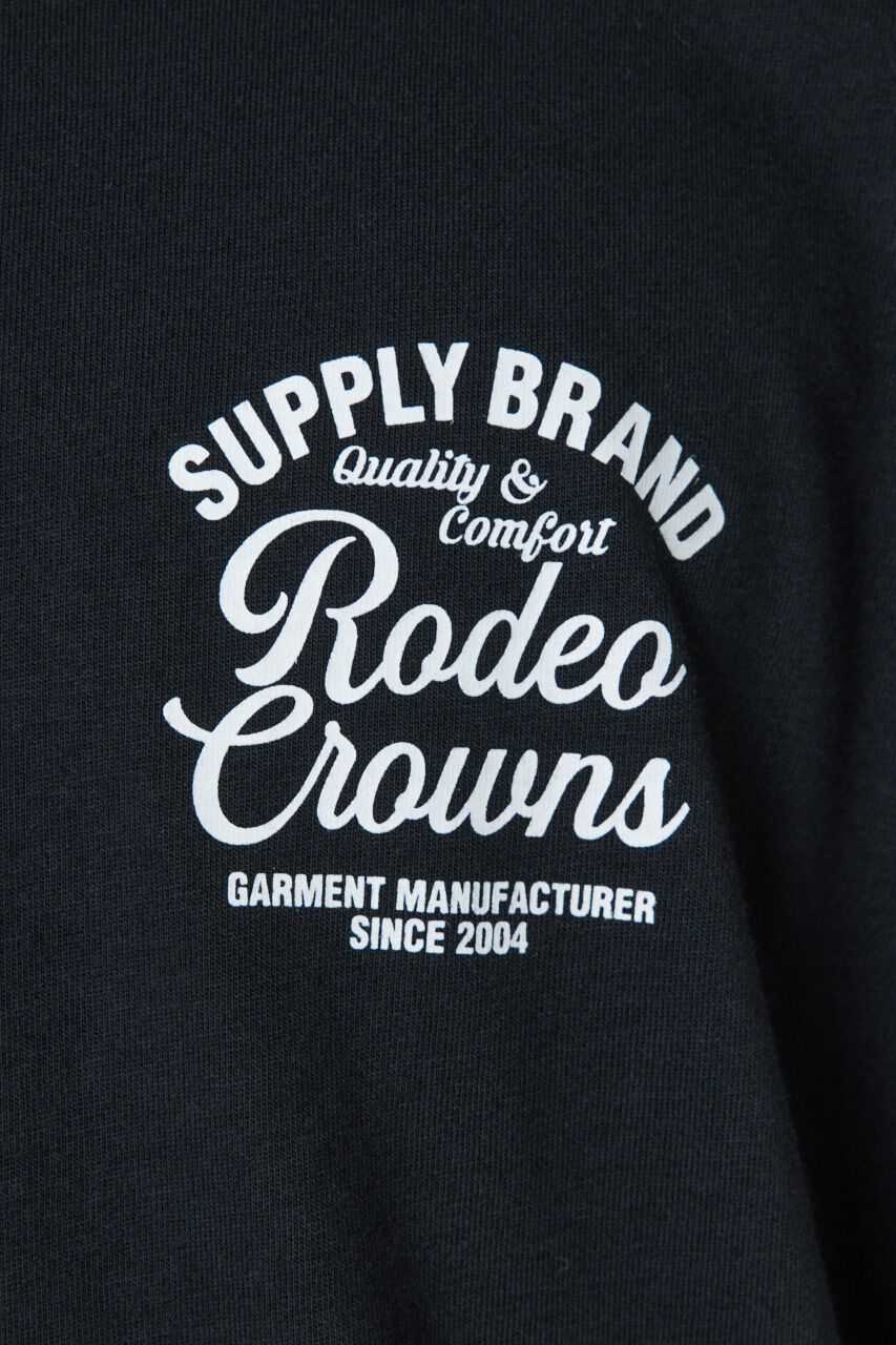 RODEO CROWNS「コーデュロイレーベルTシャツ」|Tシャツ・カットソー|