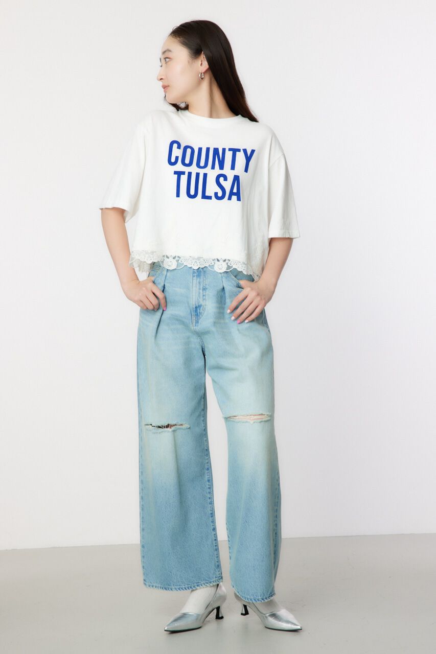 RODEO CROWNS「ヘムレーストップス」|Tシャツ・カットソー|