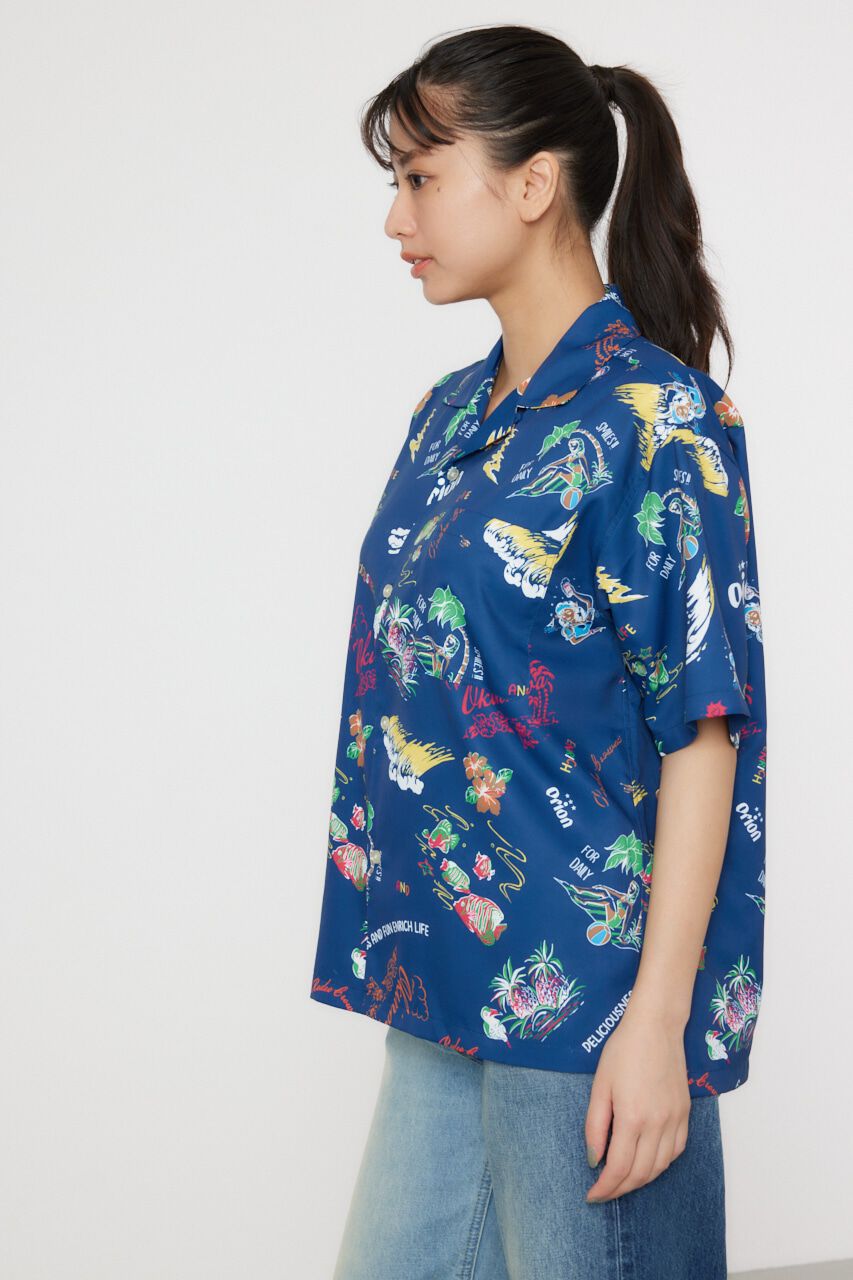 RODEO CROWNS「Orion Beer x RCS ORオープンカラーシャツ」|シャツ・ブラウス|