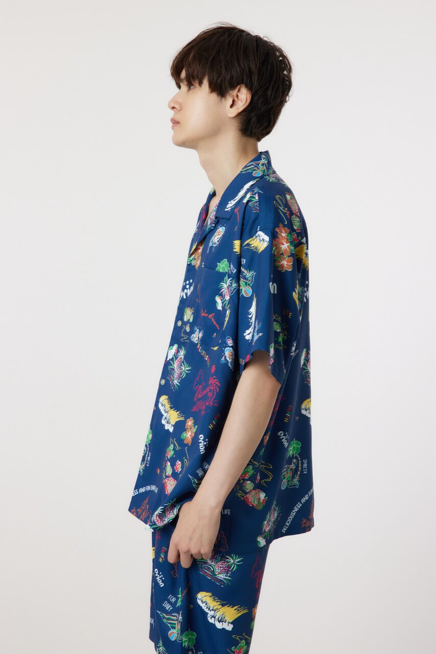 RODEO CROWNS「Orion Beer x RCS ORオープンカラーシャツ」|シャツ・ブラウス|