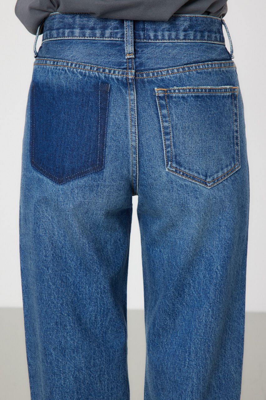 RODEO CROWNS「ポケットポーチストレートデニム」|デニム|