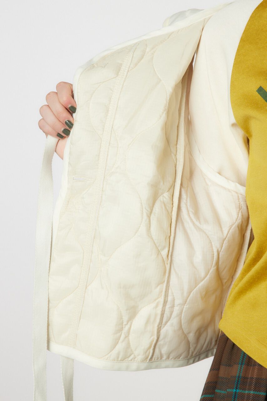 RODEO CROWNS「キルティングフリルベスト」|ダウンベスト・ベスト|