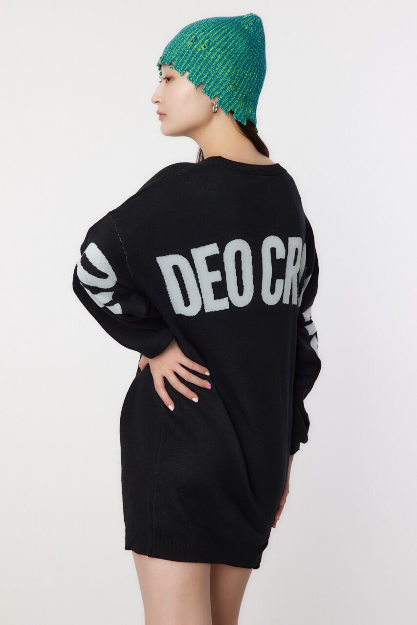 RODEO CROWNS「スウェットライクロゴニットワンピース」|ワンピース|