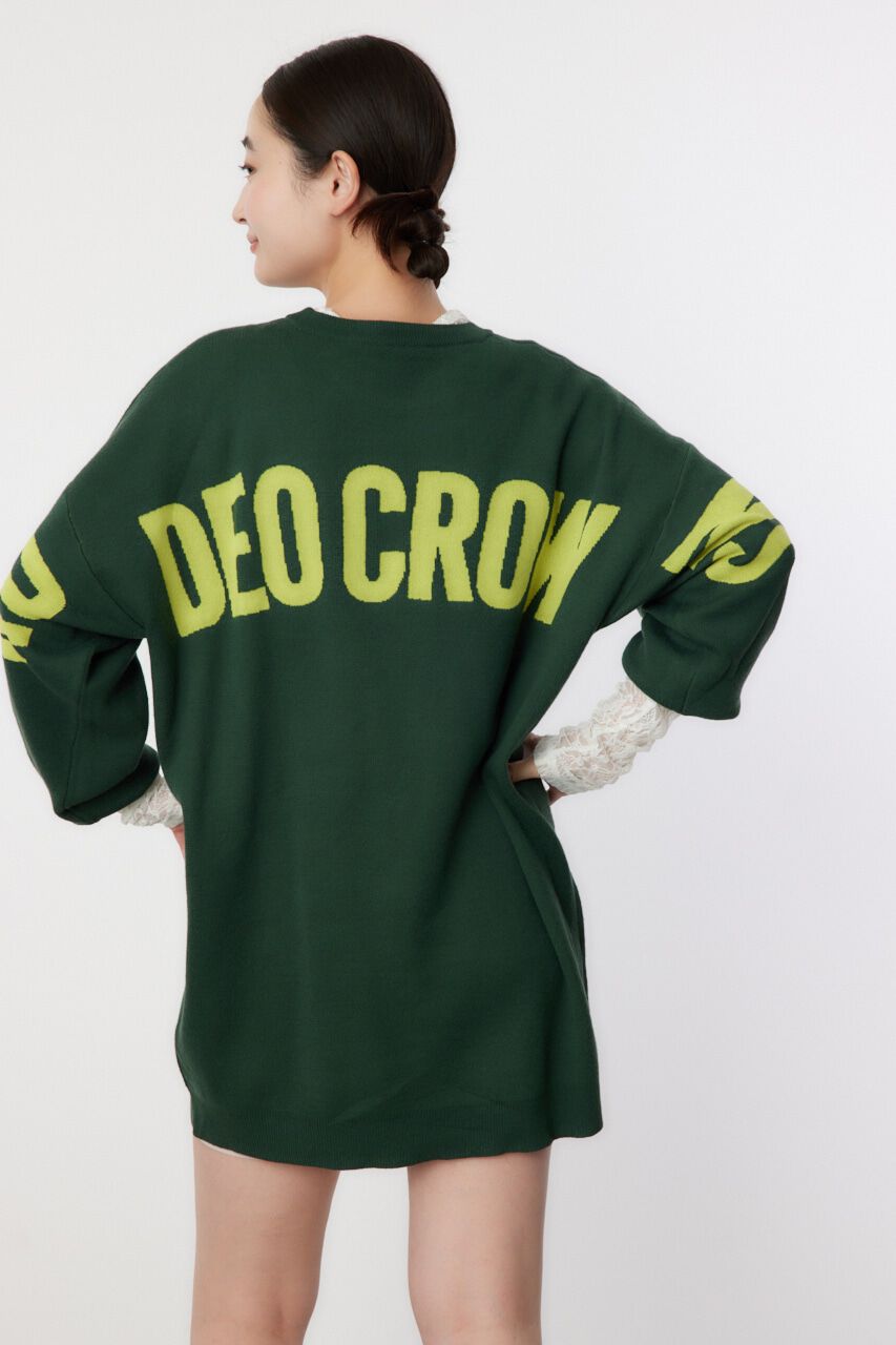 RODEO CROWNS「スウェットライクロゴニットワンピース」|ワンピース|