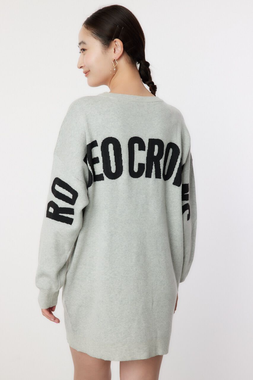 RODEO CROWNS「スウェットライクロゴニットワンピース」|ワンピース|