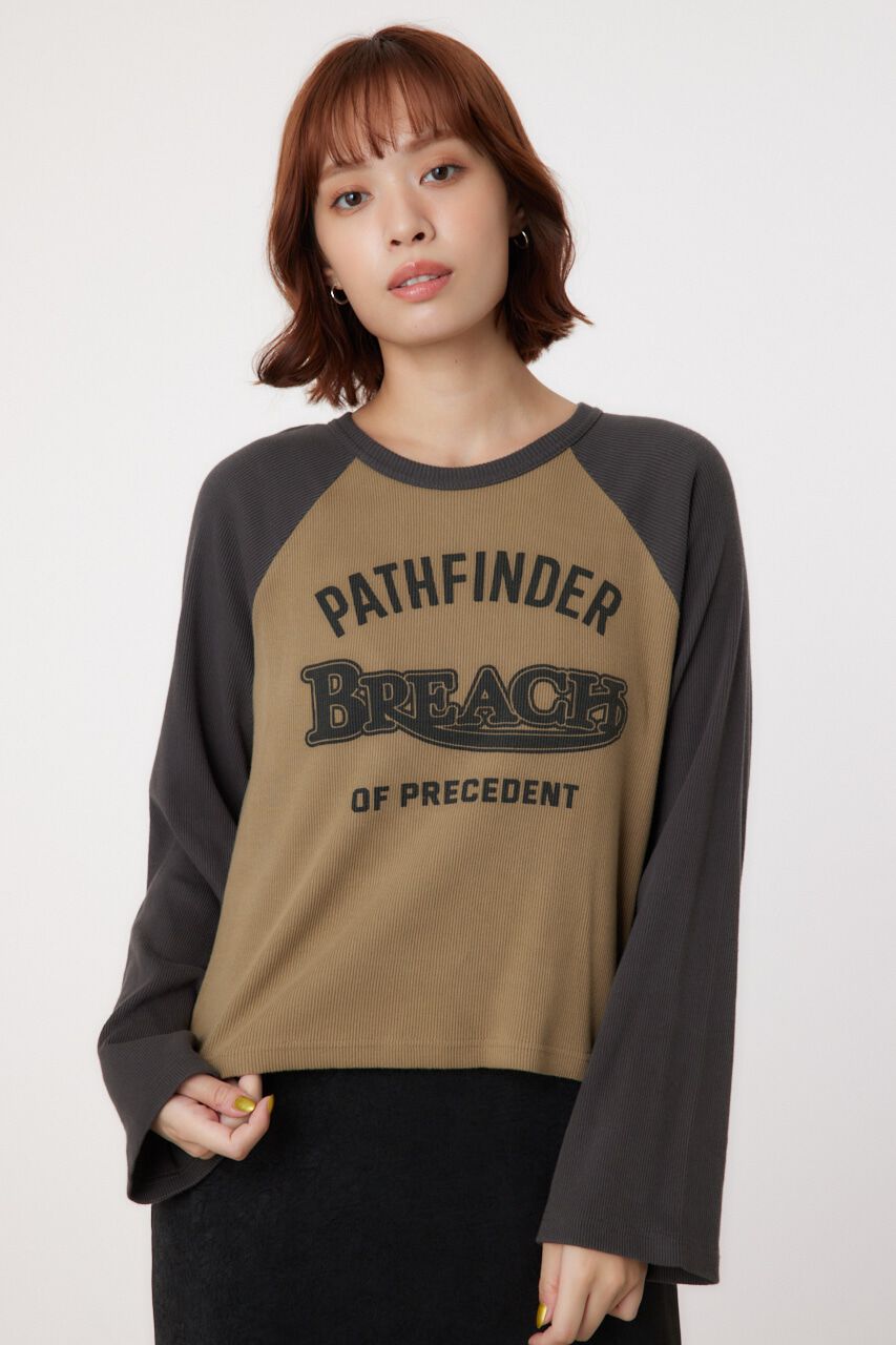 RODEO CROWNS「Breachラグランリブ ロングTシャツ」|Tシャツ・カットソー|