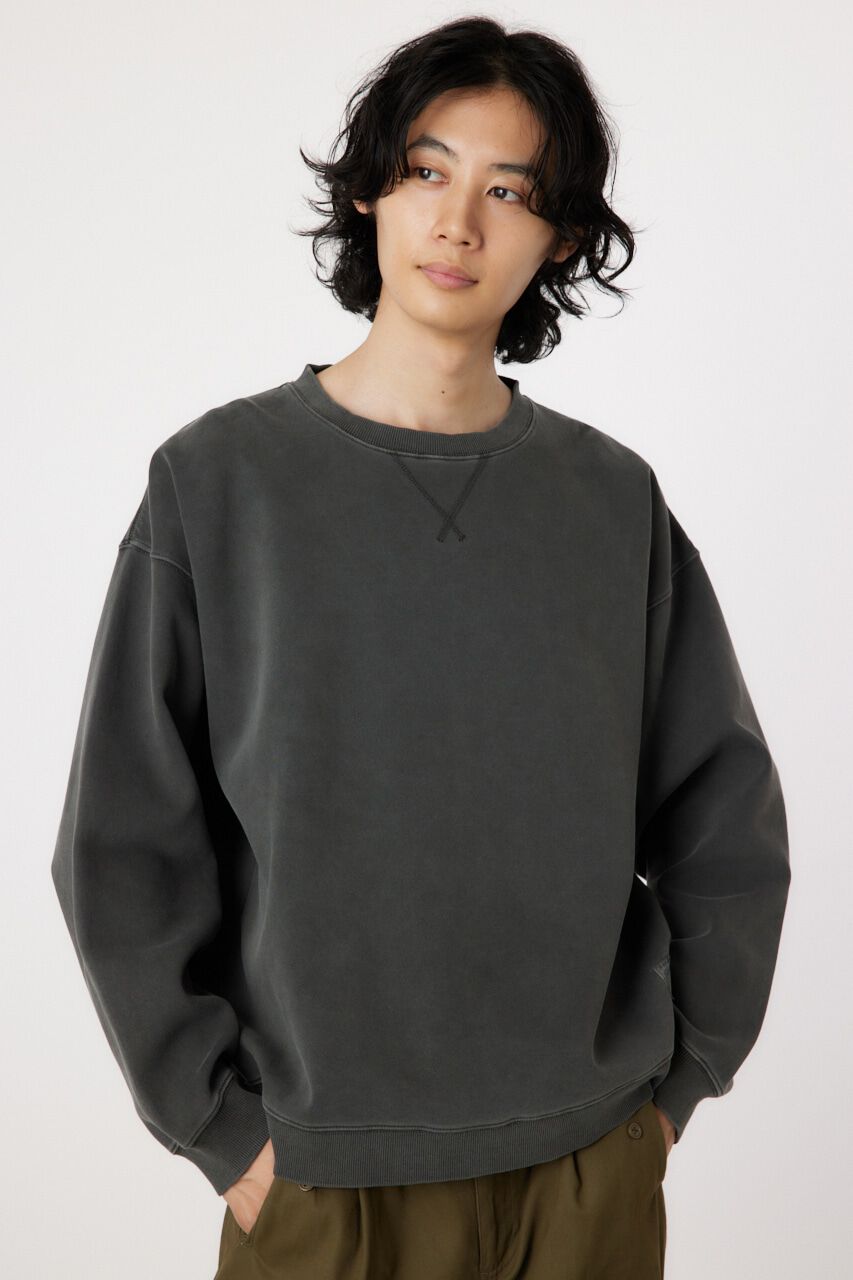 RODEO CROWNS「ピグメントダンボールスウェット」|パーカー|BLK