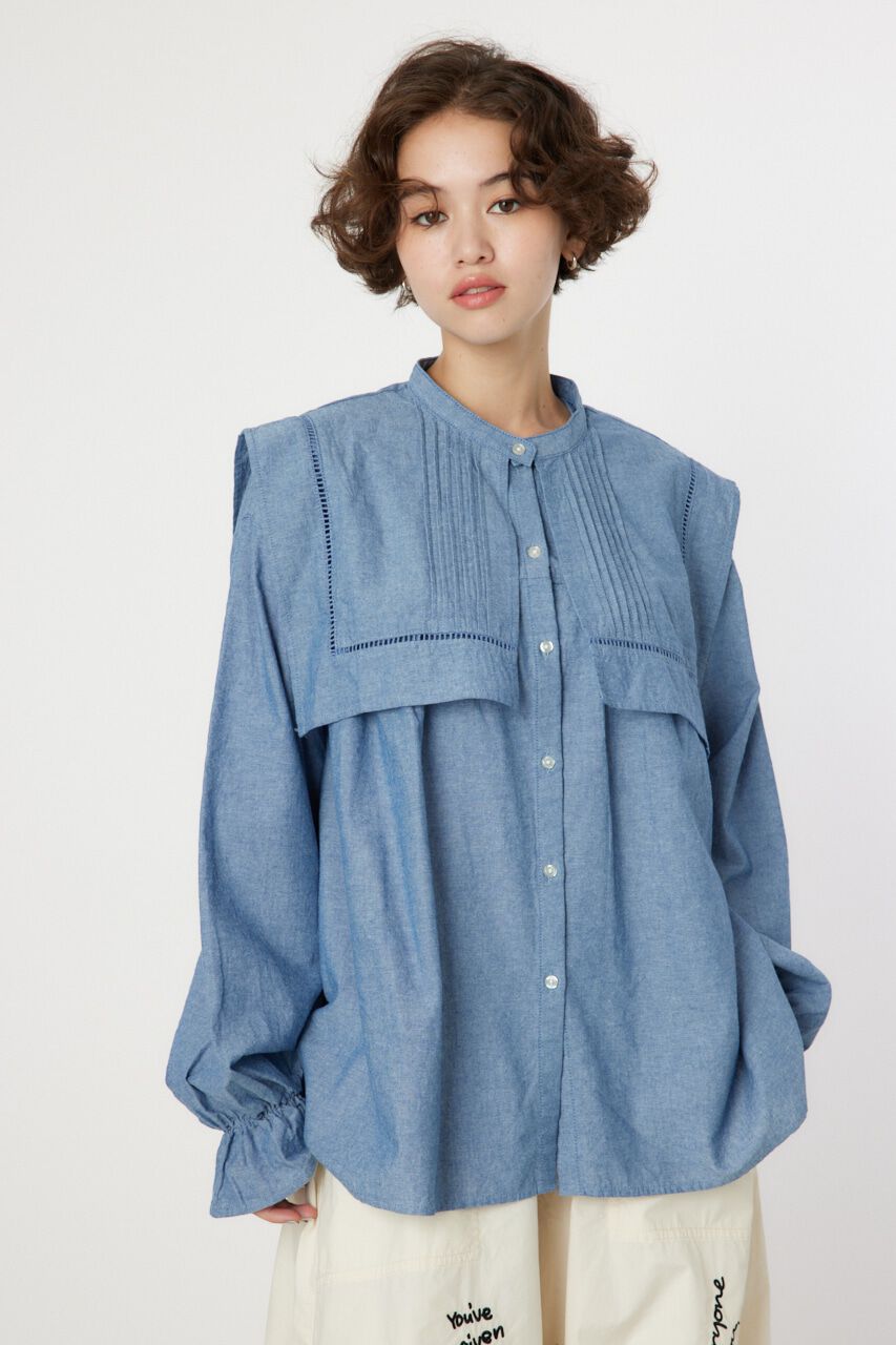 RODEO CROWNS「セーラーカラー2WAYブラウス」|シャツ・ブラウス|BLU