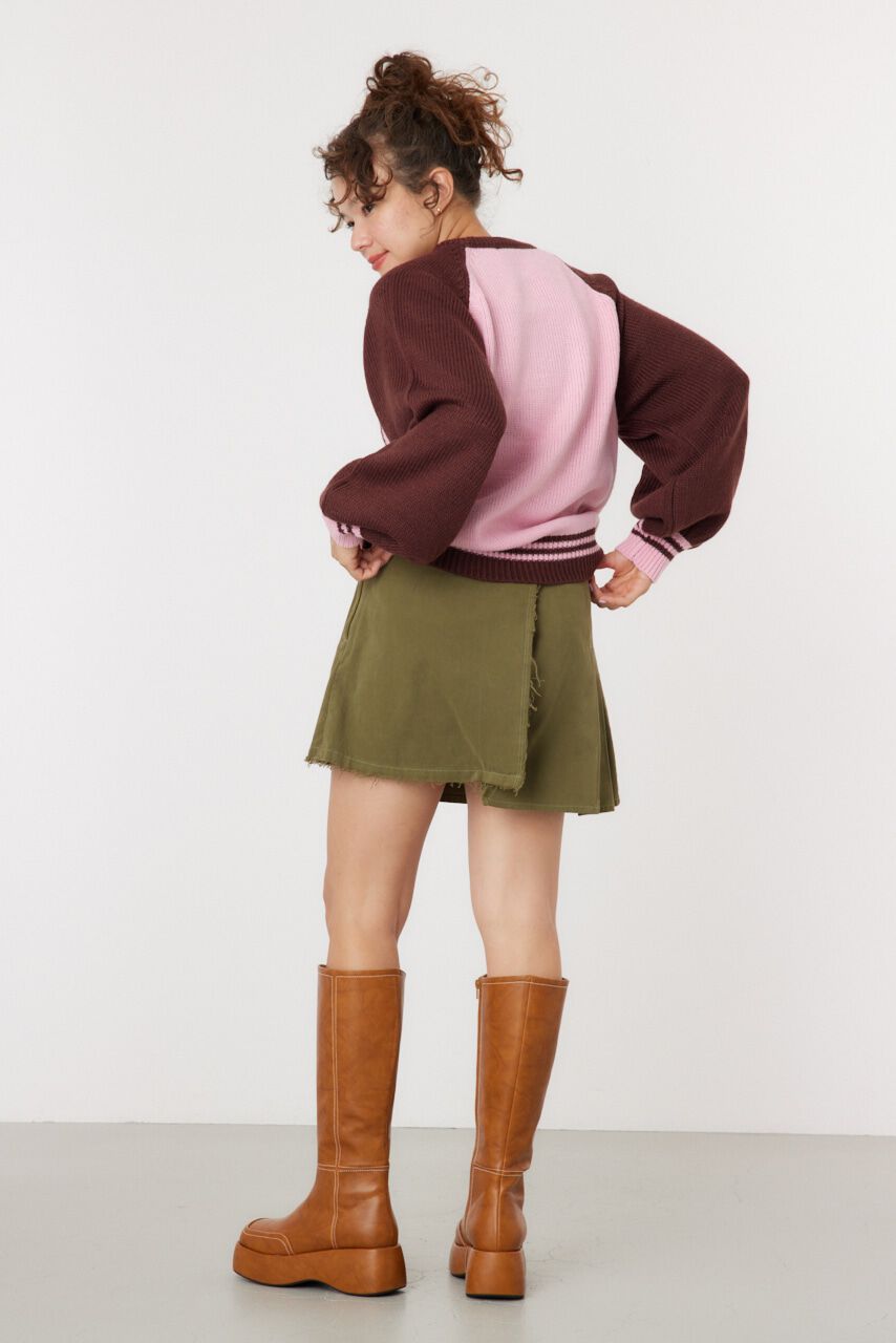 RODEO CROWNS「アシンメトリープリーツスカート」|スカート|