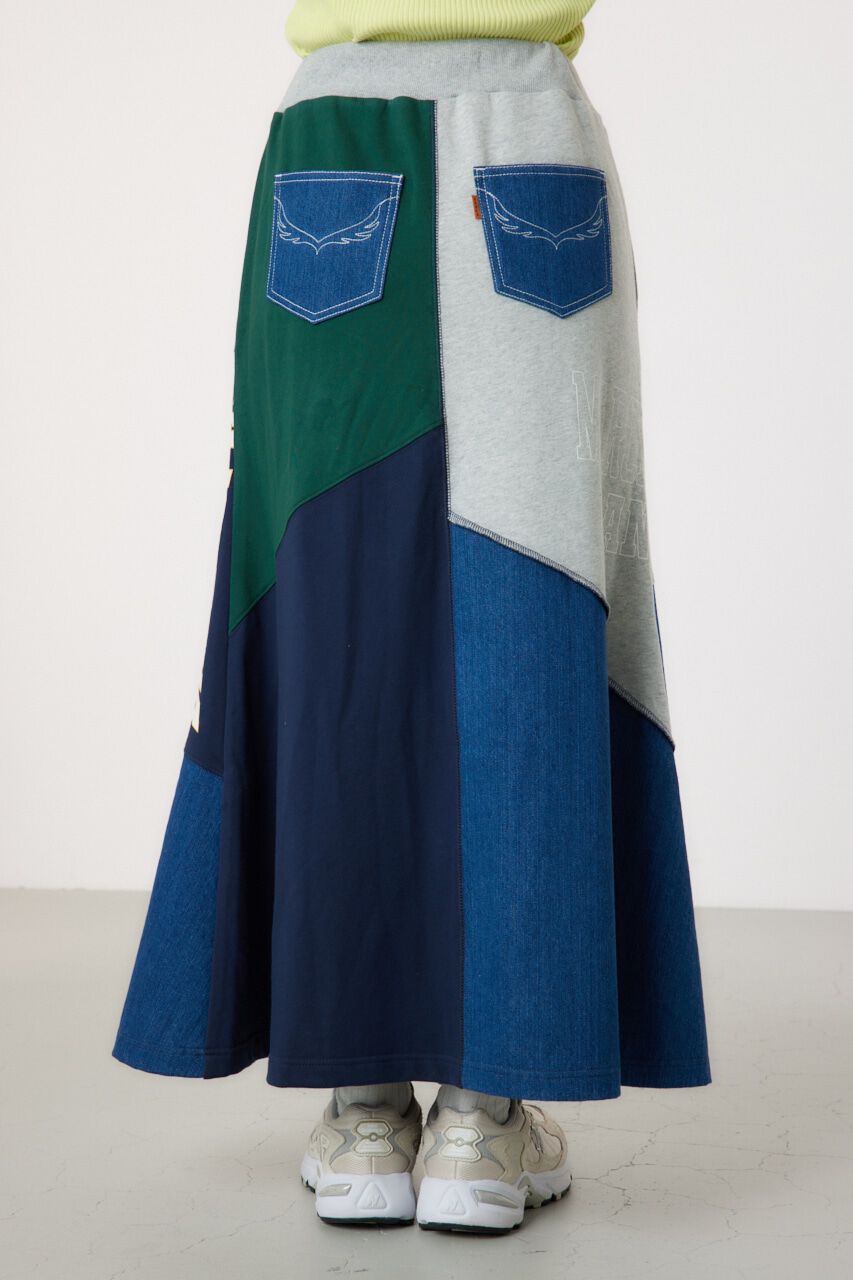 RODEO CROWNS「カスタム college マキシスカート」|スカート|