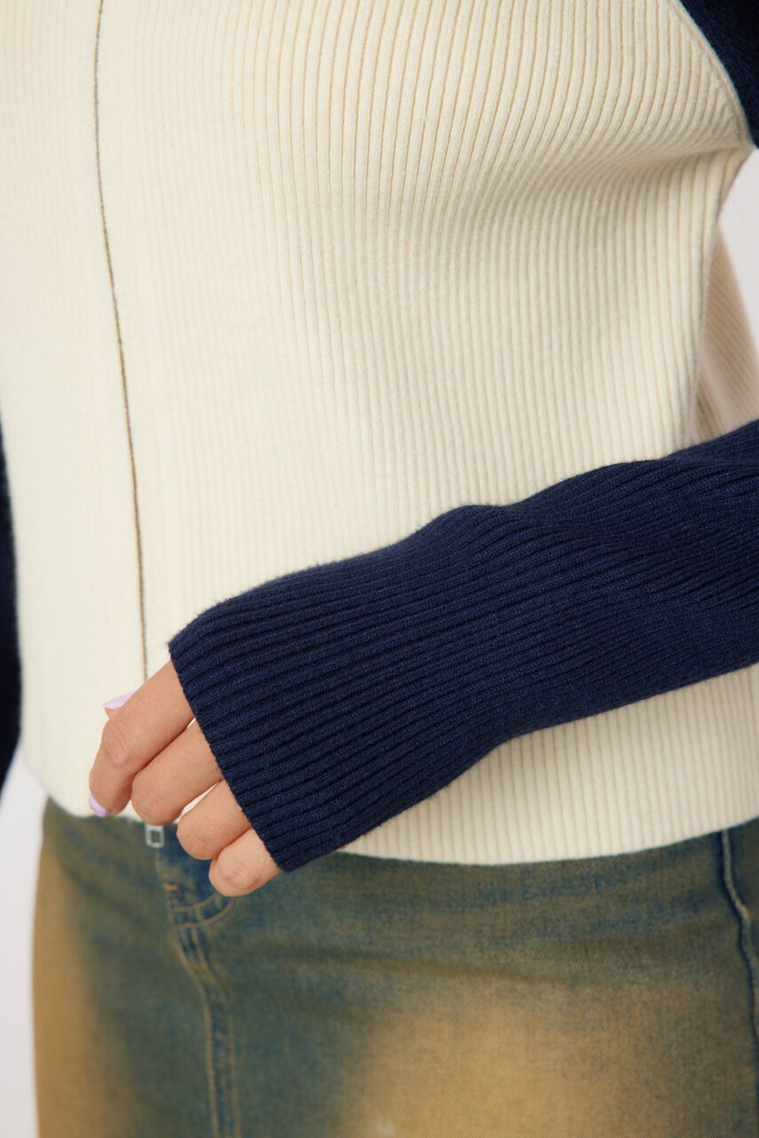 RODEO CROWNS「ラグランドライバーズニット」|ニット・セーター|