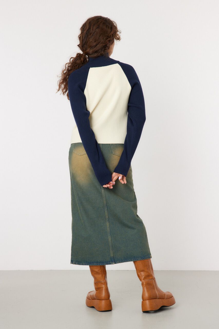 RODEO CROWNS「ラグランドライバーズニット」|ニット・セーター|