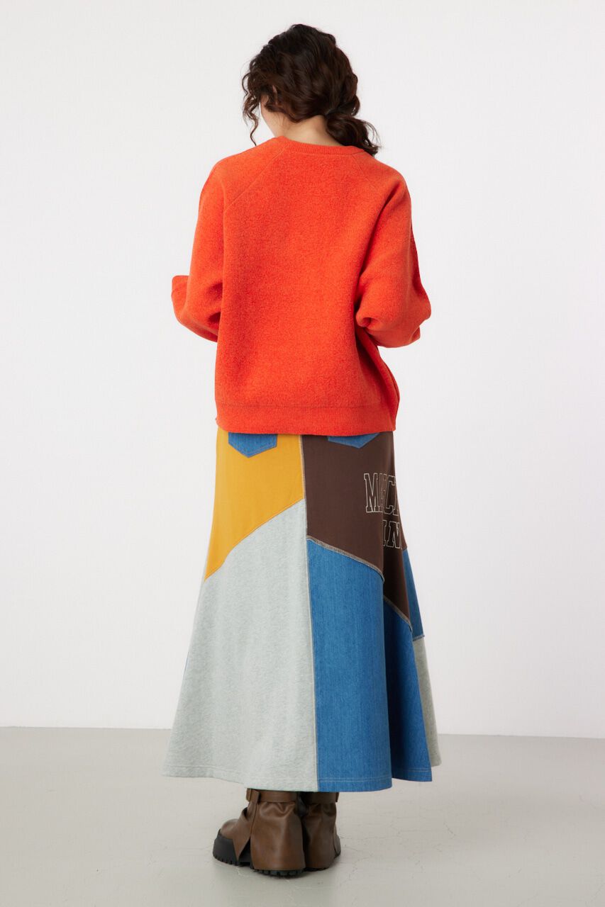 RODEO CROWNS「モールエンボスロゴニットトップス」|ニット・セーター|