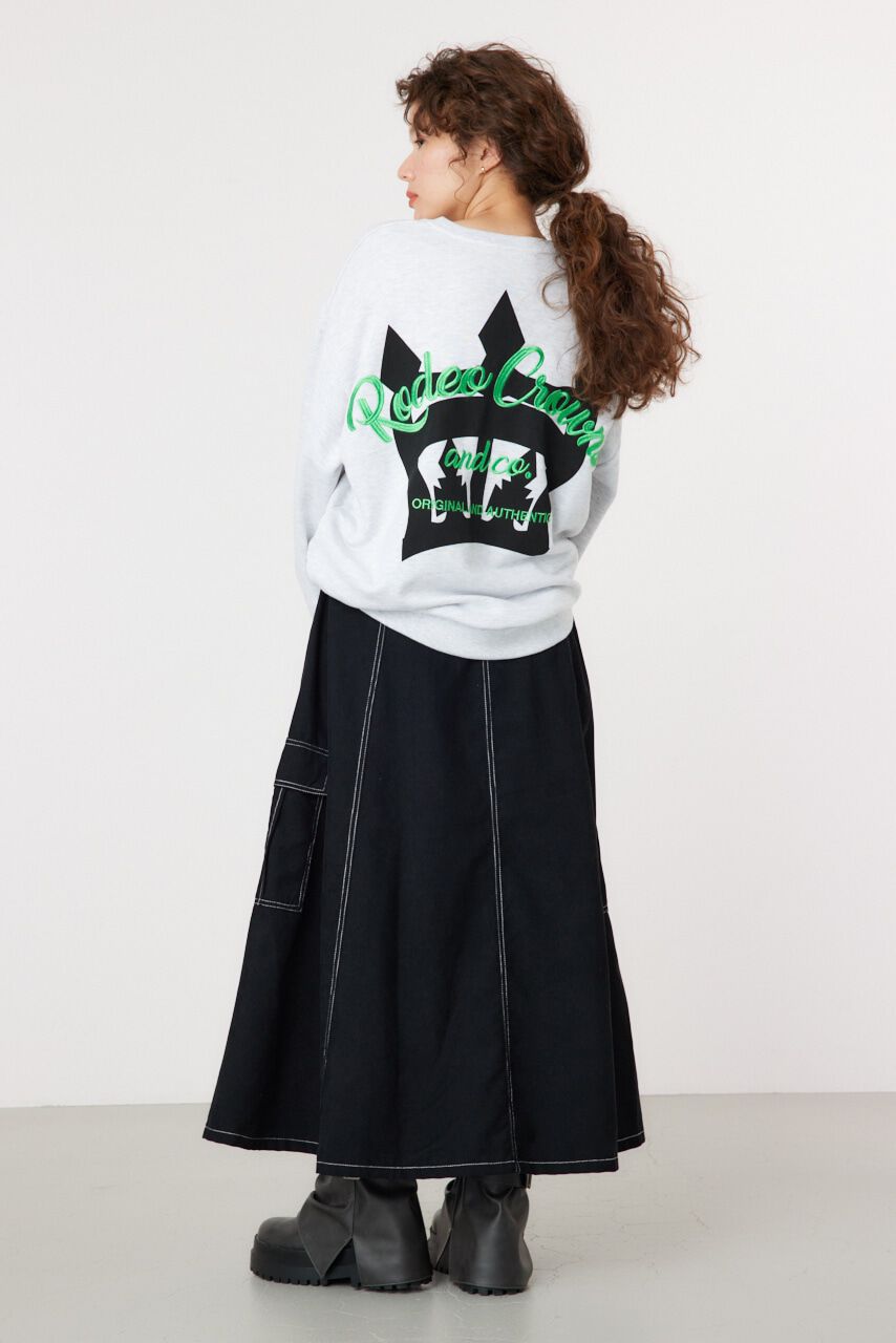 RODEO CROWNS「コーデュロイステッチフレアカーゴスカート」|その他|