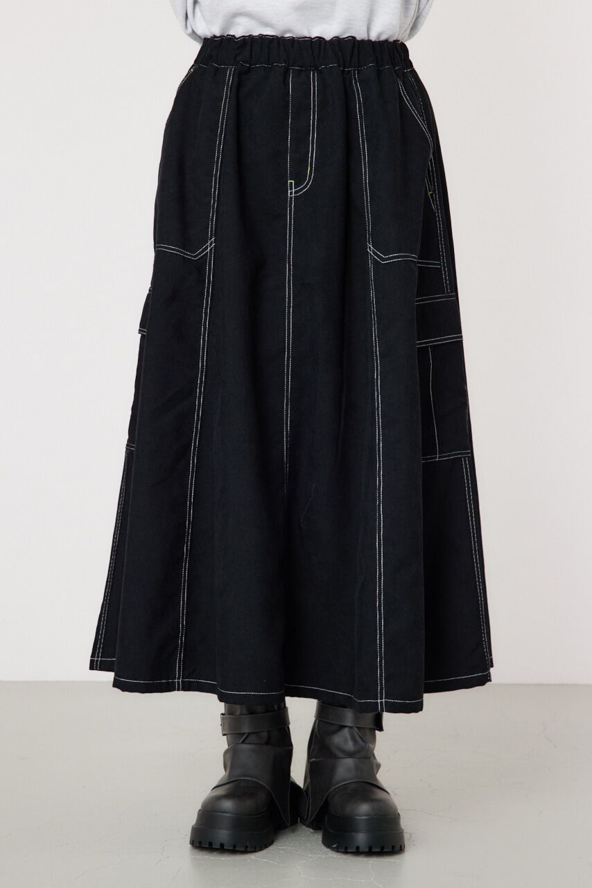 RODEO CROWNS「コーデュロイステッチフレアカーゴスカート」|その他|