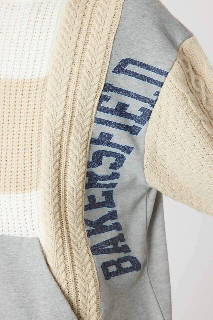 RODEO CROWNS「ニットカスタムcollegeトップス」|ニット・セーター|