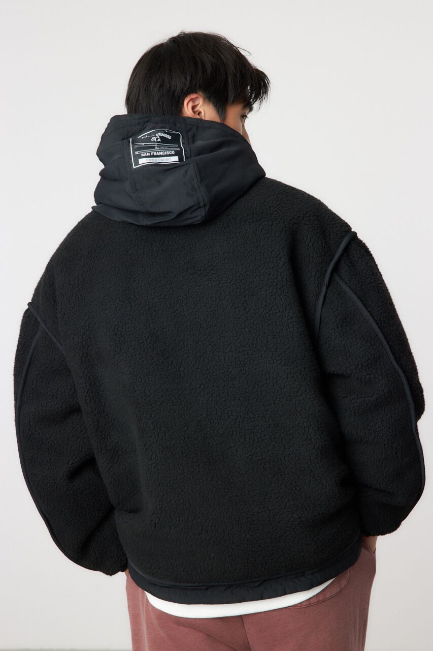 RODEO CROWNS「フーデッド ボアジャケット」|その他|